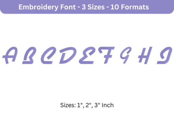 Airstream Font Upper Case a to I Review