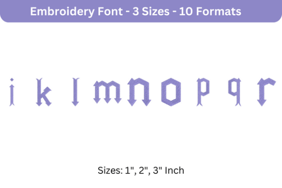 Arrowhead Lake Font Lowercase J to R Review