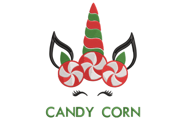 Candy Corn Embroidery