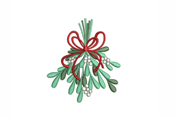 Christmas Mistletoe Branch