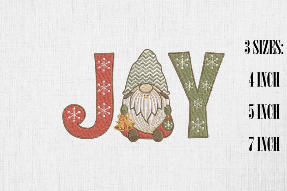 Joy Christmas Gnome