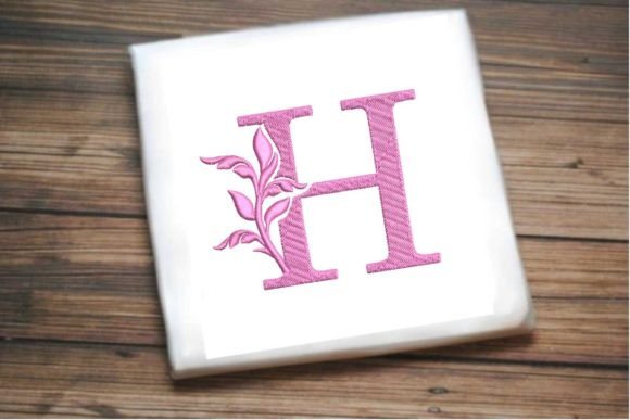 Letter H Beautiful Monogram